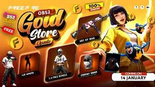 OB52 Gold Store Update 🤯 Next Gold Store Free Fire | New Gold Store OB52 Update | Gold Store Update