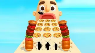Sandwich Runner - SpeedRun All Levels Gameplay Walkthrough Android,ios New Update E10