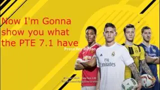 PES 2016 PTE Patch 7.1 UNOFFICIAL Version Season 2016/2017