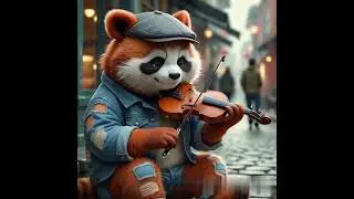 Street Beats: Panda's Musical Adventure!PandaMusic #StreetPerformance #CutePanda #MusicOnTheStreet