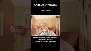 Sabian Symbols - Cancer 26 - Contentment and happiness in luxury, people reading on davenports