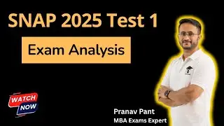 SNAP 2025 Test 1 Exam Analysis | Pattern | Difficulty | Cutoffs | Memory Based Questions