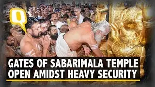 Sabarimala Temple Gates Open Amid Protests & Heavy Security | The Quint