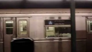 EXCLUSIVE : On-Board R40 Slant A Train - 207th Street Bound R40 Slant A Train @ Lefferts Blvd
