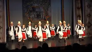 Dans din Valea Chioarului (Maramureș) Ansamblul Artistic MUREŞUL #romania #travel #dance