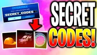 Rocket League New SECRET Redeem Codes!