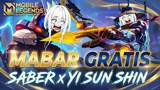 【Mobile Legends】mabar gratis spam Saber x Yi Sun Shin, 9 match = off