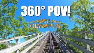 Zeus Mt Olympus Front Row 360 POV with Rider Cam!