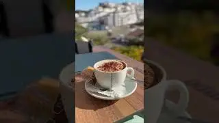 Restaurant Pura Cepa in Frigiliana has an amazing panoramic view #spaintravel #andalucia #malaga