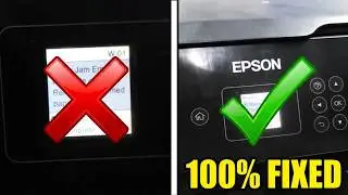 Epson EcoTank Printer Paper Jam Error W 01 Epson ET 2720