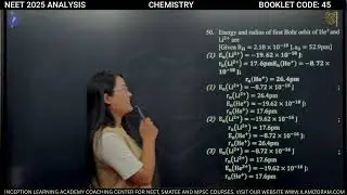 NEET 2025 QUESTION ANALYSIS (CHEMISTRY)
