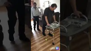Amputee Kevin Walking For The First Time Thanks To Orthotech Prosthetics & Orthotics!