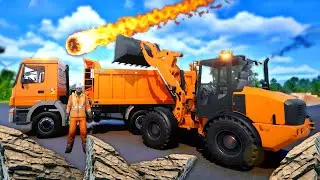 BUDUJĘ DROGĘ 🚧🦺 CIĘŻKI Sprzęt w AKCJI | Road Maintenance Simulator 2 (Odc.2)