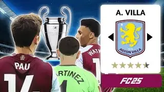 Membuat kejutan di UCL bersama Aston Villa | FC25
