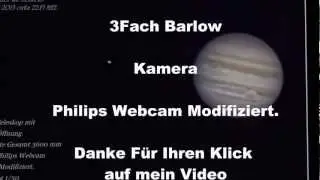 Planet Jupiter am 1 Januar 2013 ( HD )
