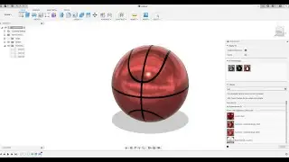 Fusion 360  - Basketball Tutorial