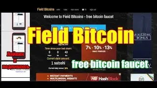 Field Bitcoins - free bitcoin faucet