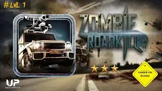 Zombie Roadkill 3D | mission 1 | Level 1 | Zombie Hunter | Game play ZR