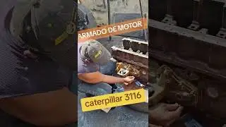 Como armar motor caterpillar 3116