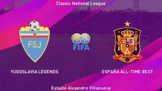 PES 2020 Classic Yugoslavia-Classic Spain