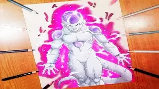 Cómo Dibujar a FREEZER de Dragon Ball | How To Draw FRIEZA | Tutorial Paso A Paso