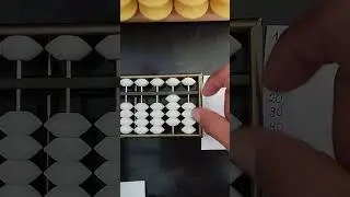 Basic abacus course, number representation