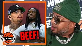 Hassan Campbell gets Disrespectful Talking About Quavo & Chris Brown Beef