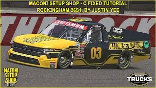 Руководство по квалификации и гонке 26S1 в iRacing Maconi C-Fixed Trucks Rockingham
