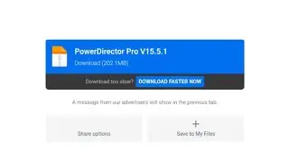 PowerDirector Pro apk,link direto Mediafire🔥