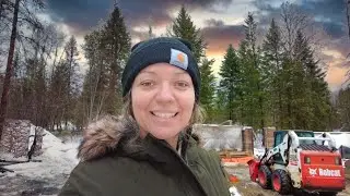 Rammed Earth Greenhouse Build | Battling the Elements in a Canadian Winter