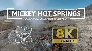 VR 360&deg; | ASMR VR Journey | Mickey Hot Springs - Invisible Drone - East Alvord Wilderness