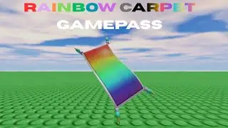 How To Add Rainbow Carpet Gamepass To Your Roblox Game?