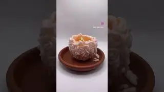 Rose Ball Candle Melt