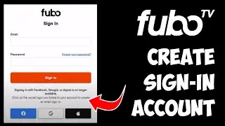 Create FuboTV Account: FuboTV Account Registration Help | FuboTV Sign Up