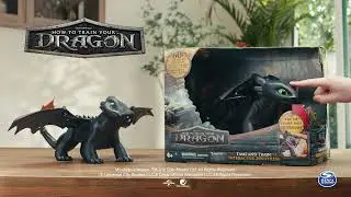 Dragons: Tame & Train Interactive Toothless + Flying Toothless RC - Suomi TVC