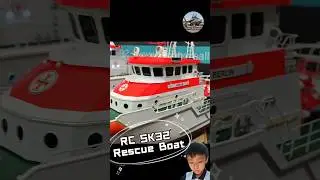 Do you like this $1800usd sk32 rc rescue boat? #rcboat #rcship #rcmodel #scalemodel #hobby