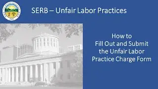 Unfair Labor Practice Charge Form Training