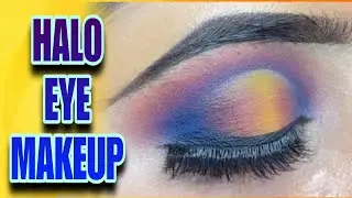 Halo Eye Makeup | হালো আই মেকাপ | Trending Eye Makeup | Easy Eye Makeup | spotlight eye makeup
