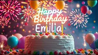 Happy Birthday Emilia! 🎂 A Special Birthday Song for Emilia