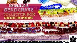 BeadCrate Monthly Beaded Jewelry Subscription | Nov. 2018
