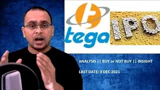 Tega Industries Limited || IPO || ANALYSIS