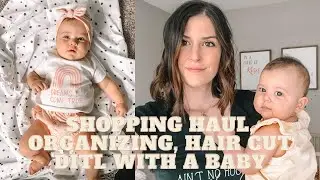 I GOT MY HAIR CUT! | DITL WITH A BABY