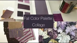 Fall Color Palette: Collage