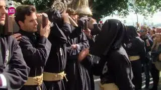Semana Santa Málaga | Salida de María Stma. de las Angustias (Descendimiento) | 101 Televisión