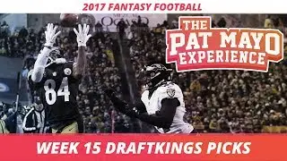 2017 Fantasy Football - Week 15 DraftKings Picks, Preview and Sleepers