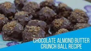 Chocolate Covered Almond Crunch Ball Recipe