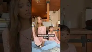 Видео с извинениями инфлюенсера-мамы ​​#комедия #смешно