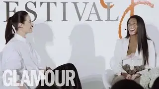 Winnie Harlow  & Erin O'Connor Talk Beauty and Beyoncé | Beauty Talk | Glamour UK