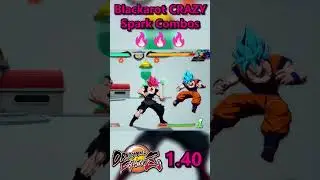 Goku Black NEW SPARK Combos are CRAZY in DBFZ 1.41 Patch