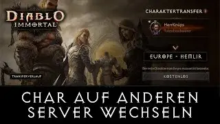 Charaktertransfer ist live: So wechselt Ihr jetzt den Server in Diablo Immortal